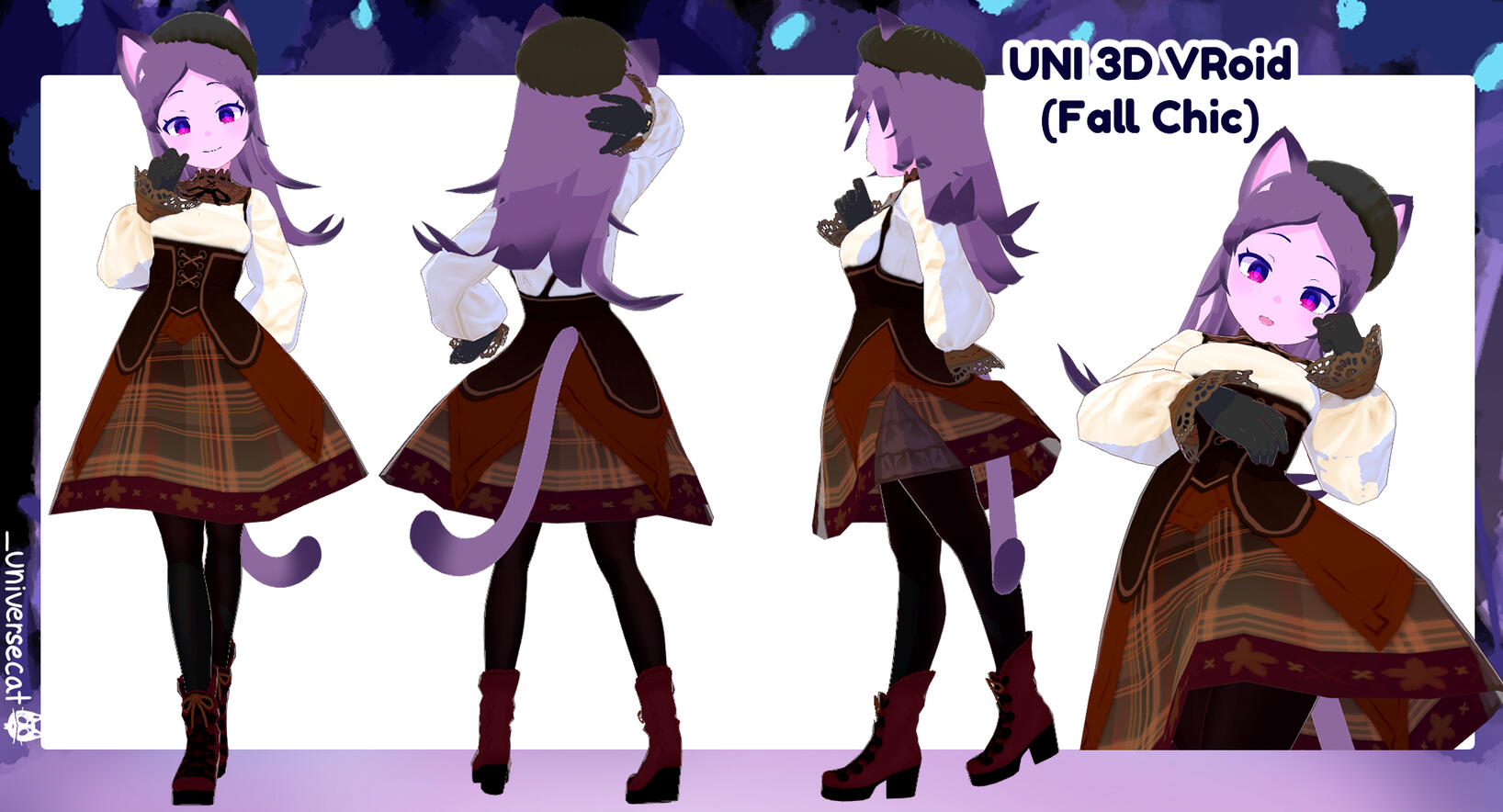 Beret Boots Dress